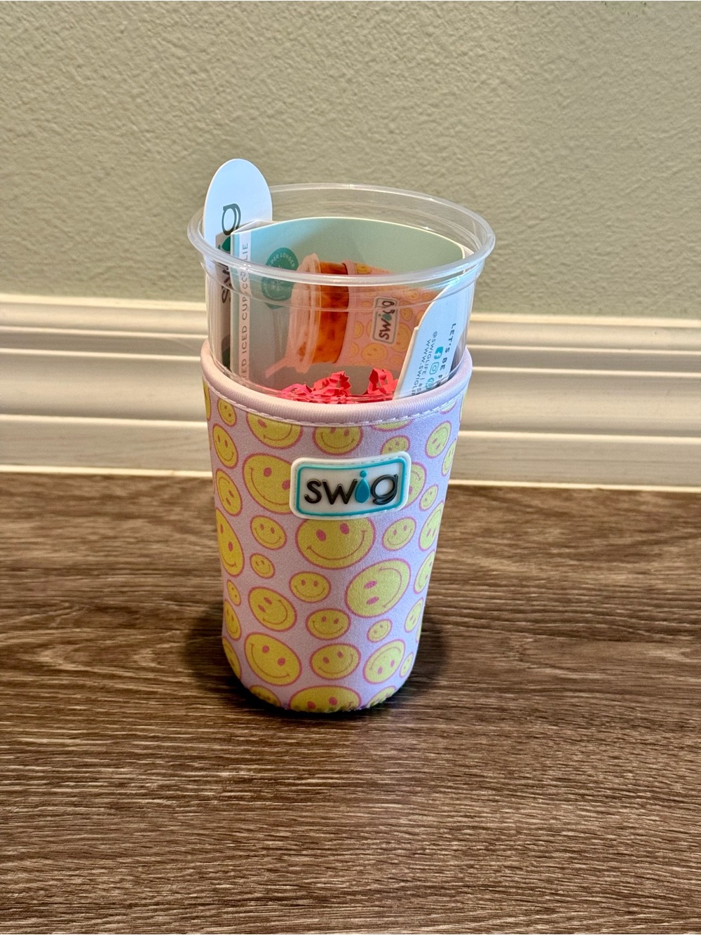 Swig Life Medium Iced Cup Coolie, Standard 22oz Iced Coffee Cup Insulator - Picture 7 of 8